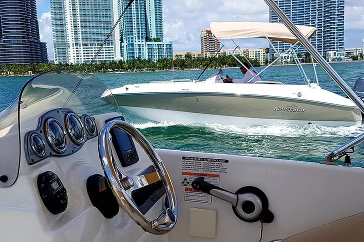Best Miami self-driving boat rental! - Primary Image