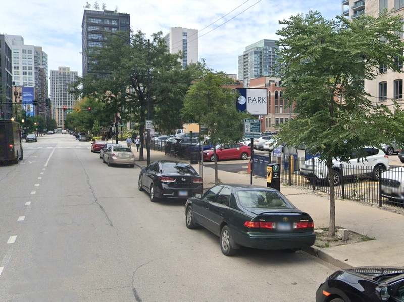 Parking at 310 W. Huron St. Lot