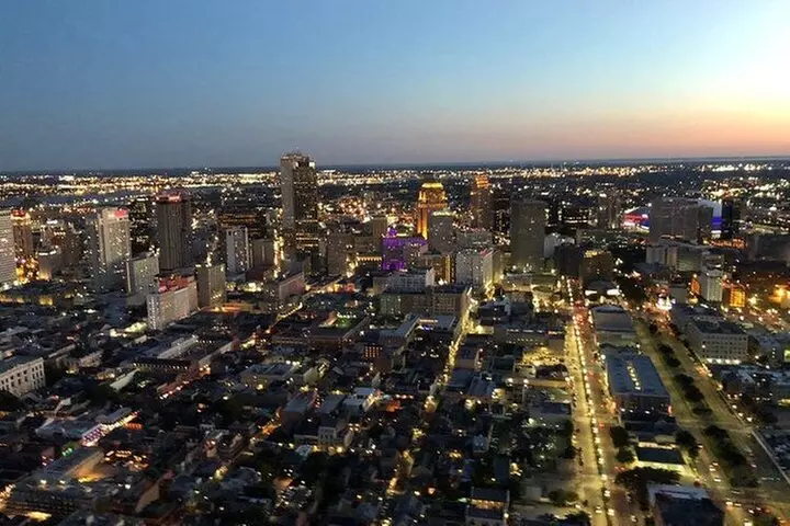 New Orleans City Lights Night Helicopter Tour
