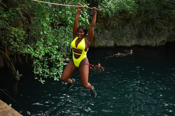 Cancun Best ATV Tour, Ziplines and Cenote Swim with Lunch