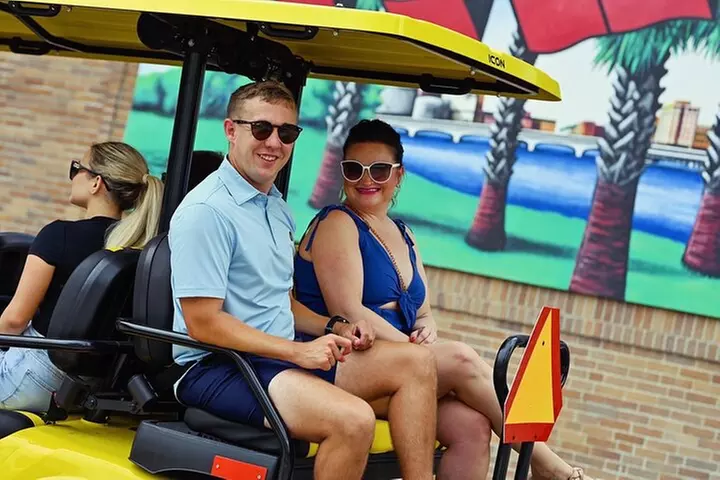 Locally-Guided Tampa Sightseeing Tour in Street-Legal Golf Cart
