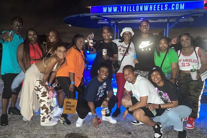 Explore Houston's Hip Hop Culture on a 100% Motorized Party Bike