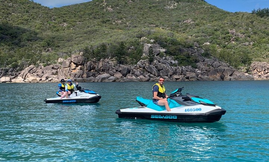 Image 1: Magnetic Island 2-Hour Guided Tour by Jet-Ski