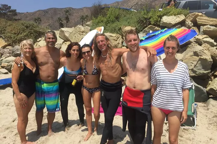 Surf Lessons in Santa Barbara with the Dude