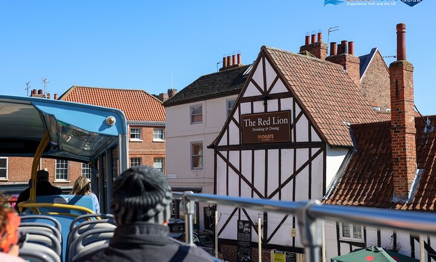 Image 4: Golden Tours York Hop-on Hop-off Open Top Bus Tour with Audio Guide