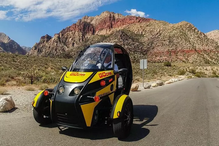 Private Scenic Red Rock Canyon Tour in a Talking Go Car - Primary Image