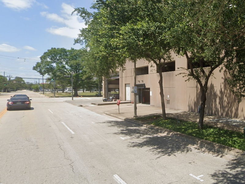 Parking at Toyota Tundra Garage