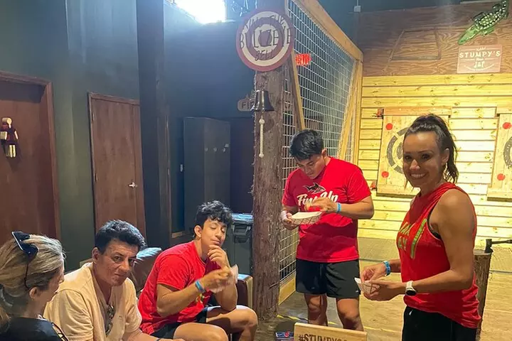 Stumpy's Axe Throwing Activity from Jacksonville