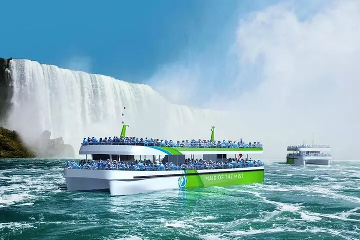 Niagara Falls USA Tour: Boat Ride, Cave, Light Show & Fireworks - Primary Image
