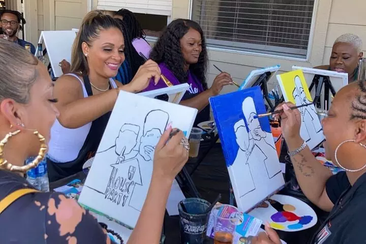 Hip Hop, R&B Paint Party Experience