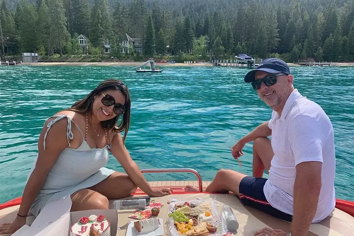 Sunset Wine & Cheese Emerald Bay Boat Charter - Primary Image
