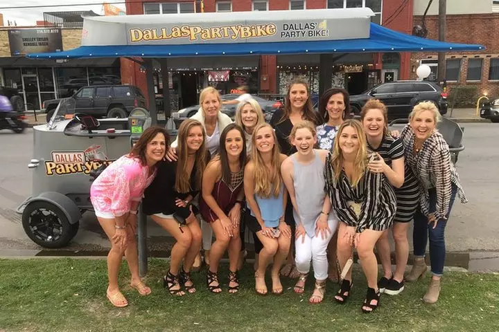 Private Dallas Party Bike Rental in Deep Ellum