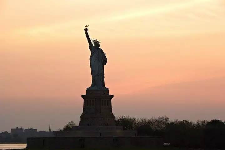 Statue of Liberty and Ellis Island Sunset Cruise