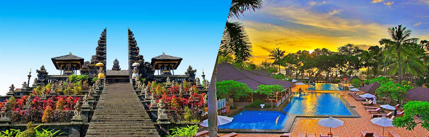 ✈ INDONÉSIE | Bali - Circuit Bali & extension balnéaire à Legian 3*...
