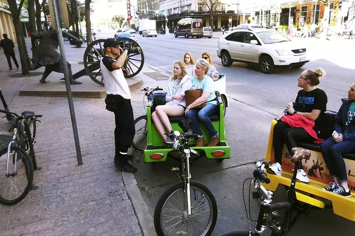 Historic Austin Private Pedicab Tour