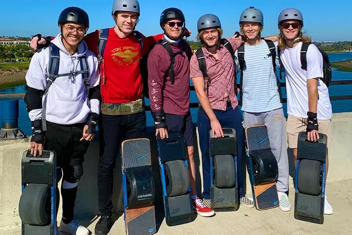 Onewheel Electric Hoverboard Lesson and Bay Ride