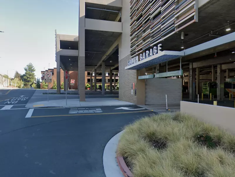 Parking at Walnut Creek Transit Village Garage