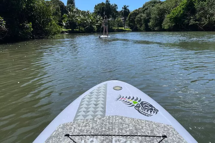 Haleiwa River Paddle Board Rental with Blue Planet Adventure Co.