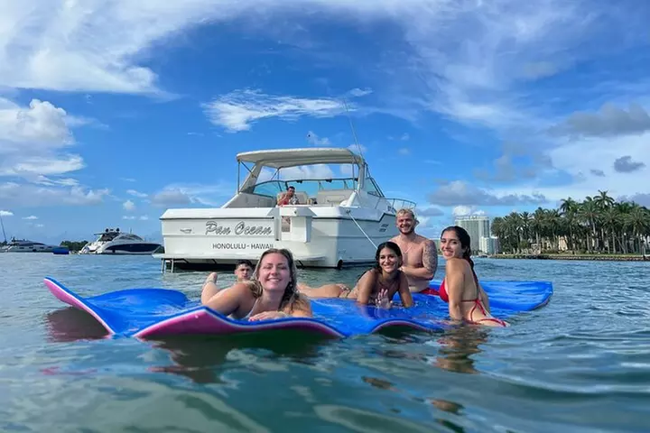Miami Boat & Yacht for Day or Sunset Tour Cruise with Captain - Primary Image
