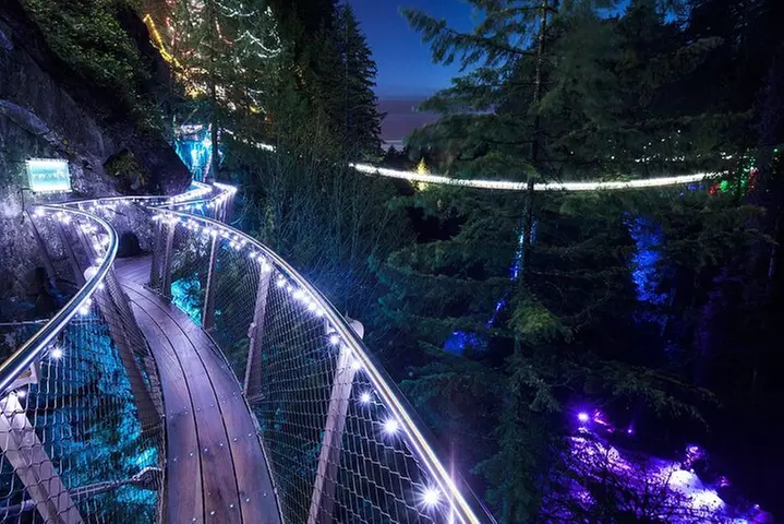Vancouver Sightseeing Tour Including Capilano Holiday Lights and Flyover Canada - Second Medium