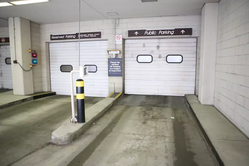 Parking at The Axis Garage