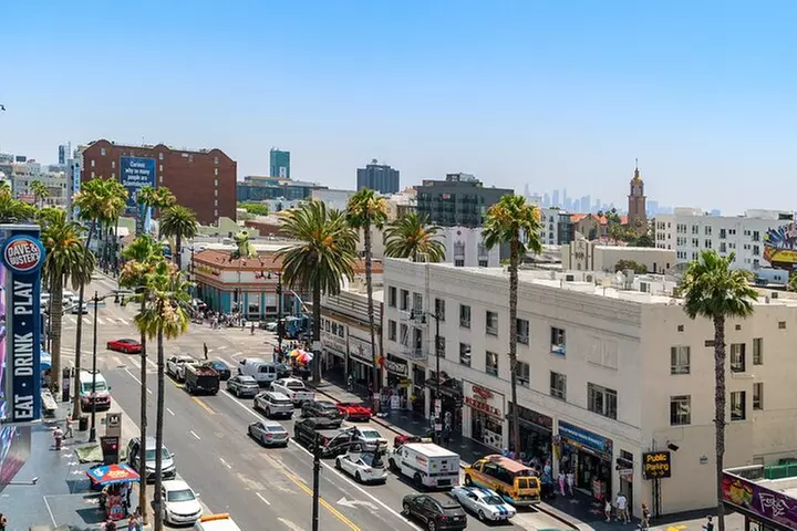 Hollywood, Beverly Hills & Celebrity Homes Tour by Open Air Bus