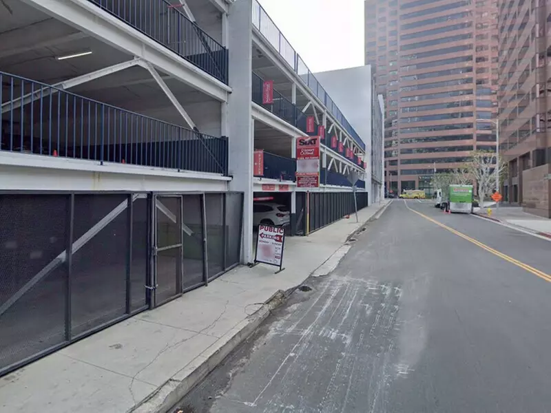 Parking at 832 Francisco St. Garage