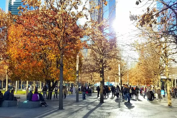 9/11 Memorial at World Trade Center and Financial District Walking ...