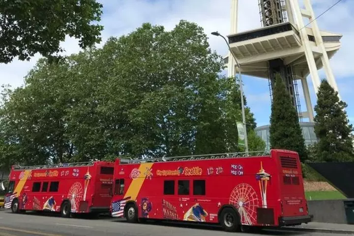 City Sightseeing Seattle HOHO Bus Tour + Bookable Extras