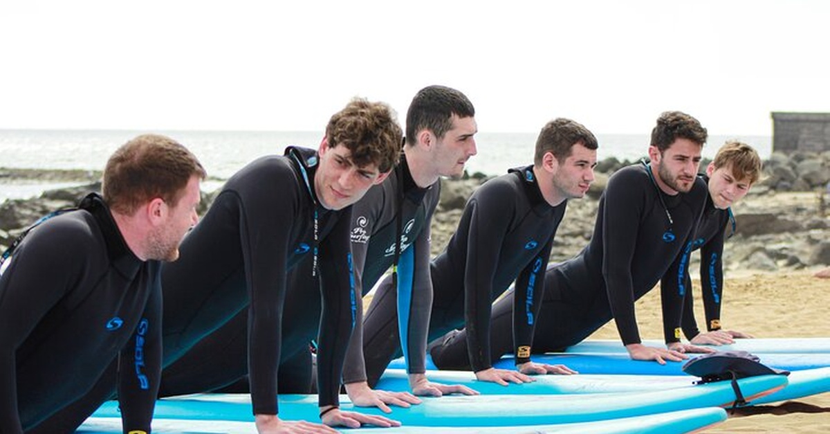 Curso de surf en Las Palmas de Gran Canaria
