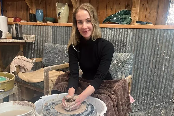 Pottery lesson Just For The Fun Of It.