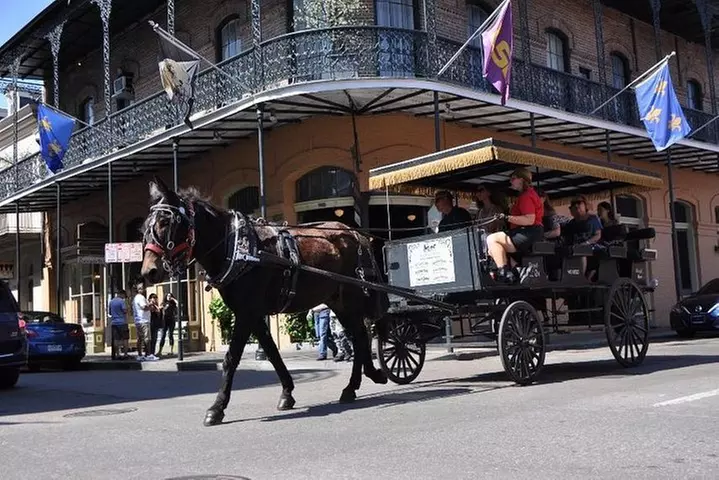 New Orleans French Quarter and More Carriage Ride