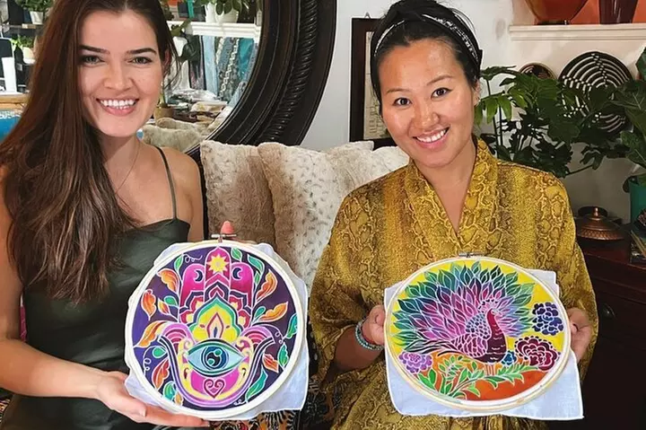 Painting Activity and Create Batik Art with a Malaysian Artist