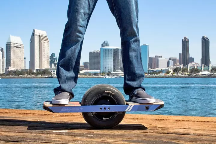 Onewheel Electric Hoverboard Lesson and Bay Ride