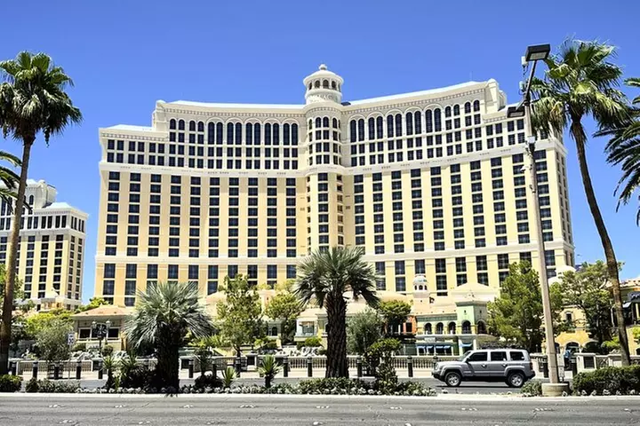 Las Vegas Limo Bus Sightseeing Tour with Iconic Photo Stops