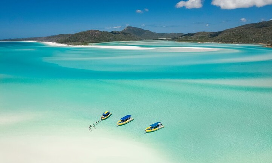 Image 17: Ocean Rafting: Whitehaven Beach, Snorkelling & Hill Inlet Lookout