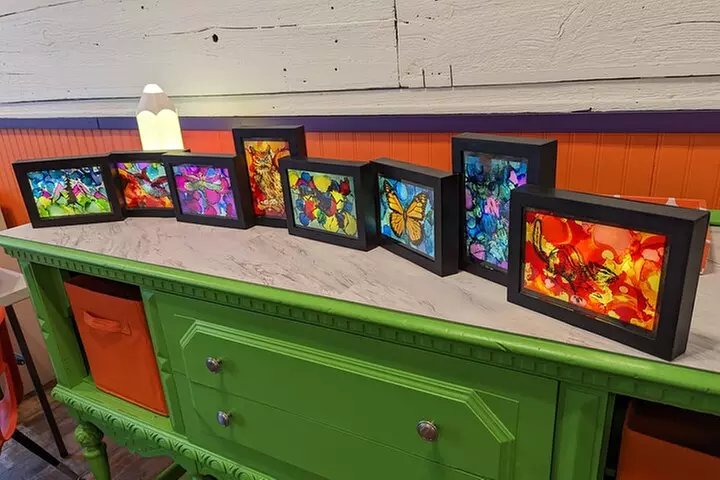 Alcohol Ink Light Boxes