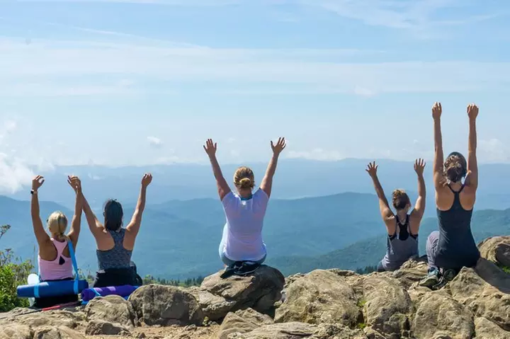 Mountaintop Yoga & Meditation Hike in Asheville
