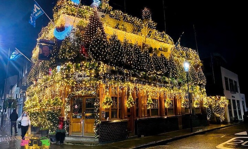 Image 4: Private Christmas Lights Black Taxi Tour With Guide