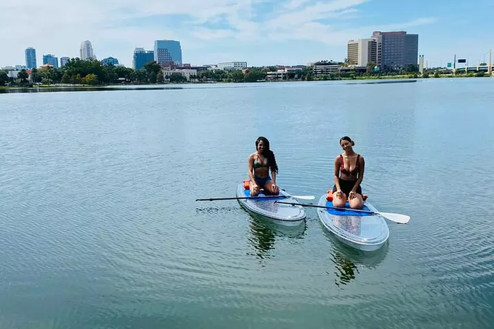 2-Hour Clear Kayak & Clear Paddleboard(SUP) Rental in Orlando