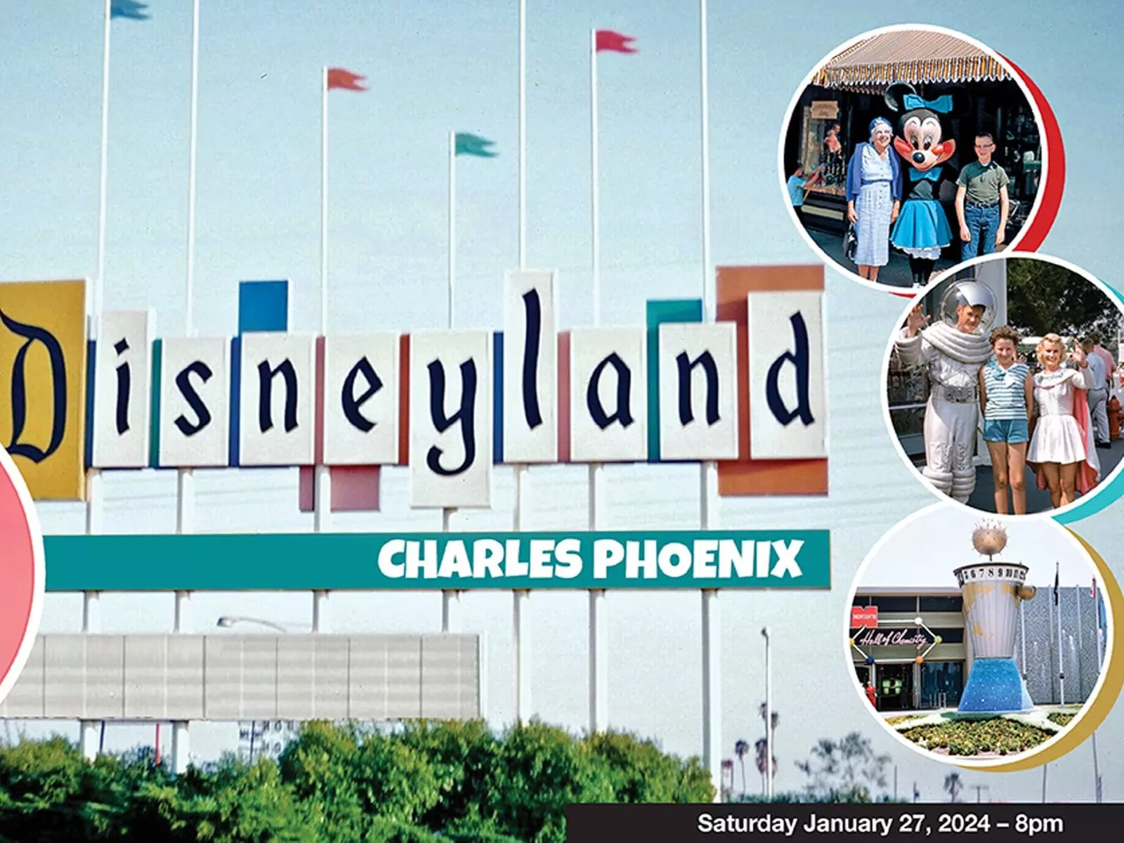 Charles Phoenix's Big Retro Disneyland Slide Show - Saturday, Jan 27, 2024 / 8:00pm - Primary Image