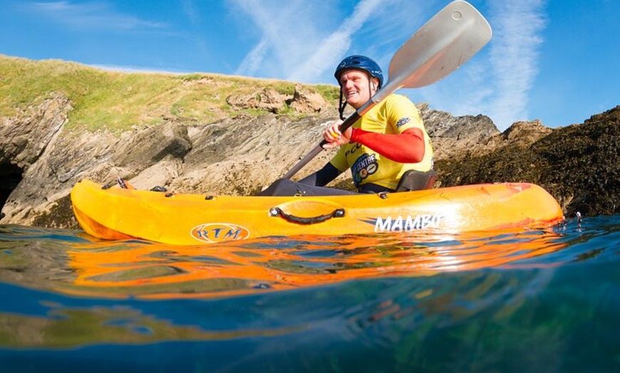 Image 5: Sea Kayak Lesson & Tour in Newquay