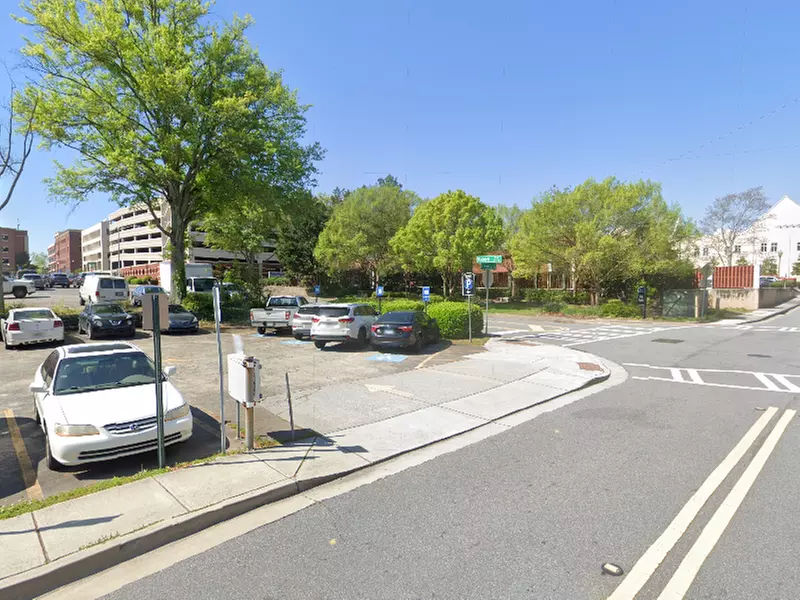 Parking at Zion Baptist Lot South