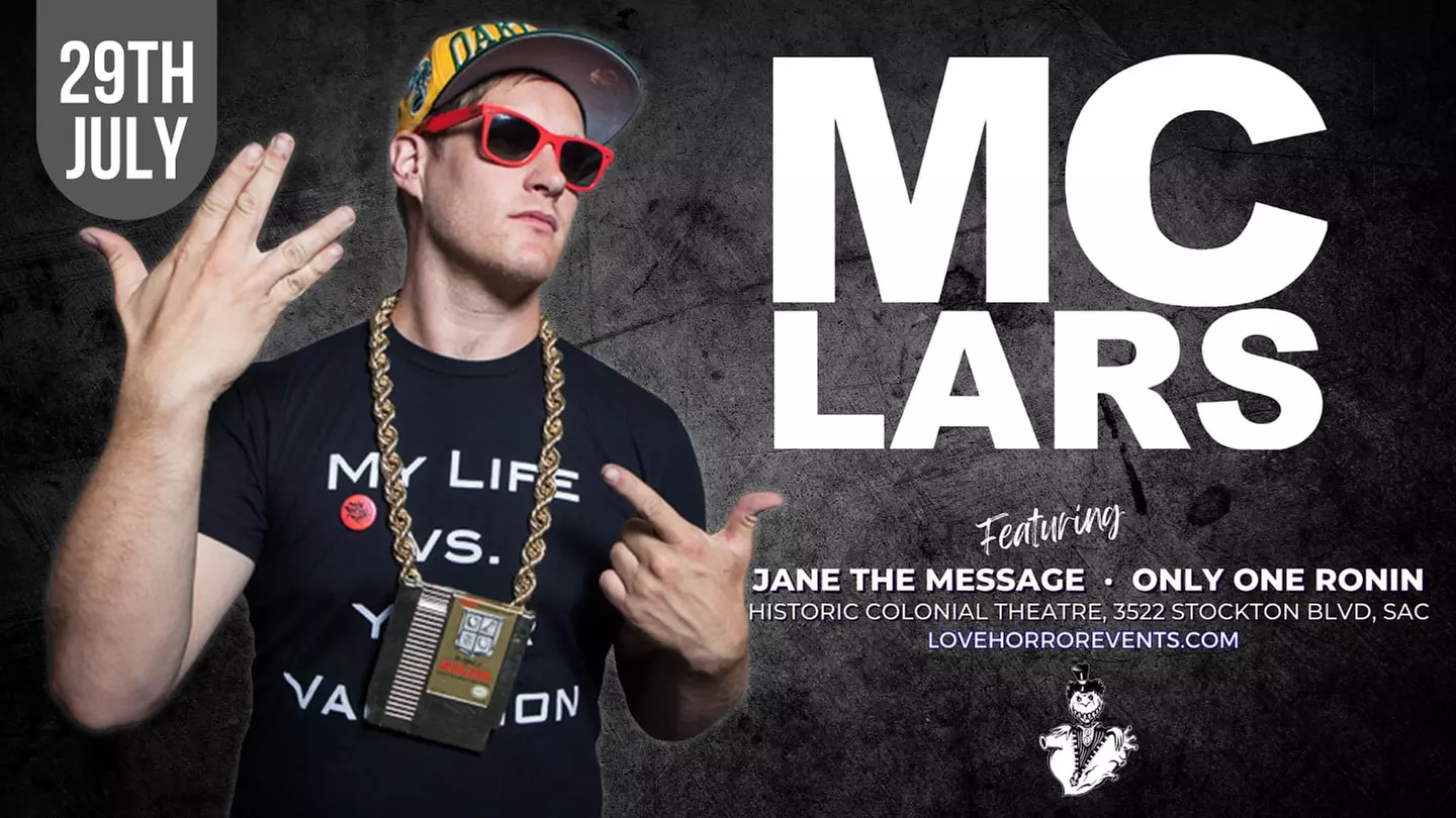 MC Lars - Saturday, Jul 29, 2023 / 7:00pm - Primary Image