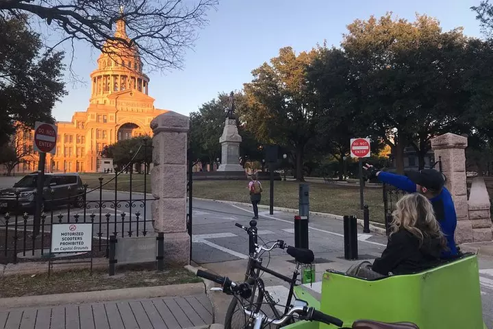 Historic Austin Private Pedicab Tour