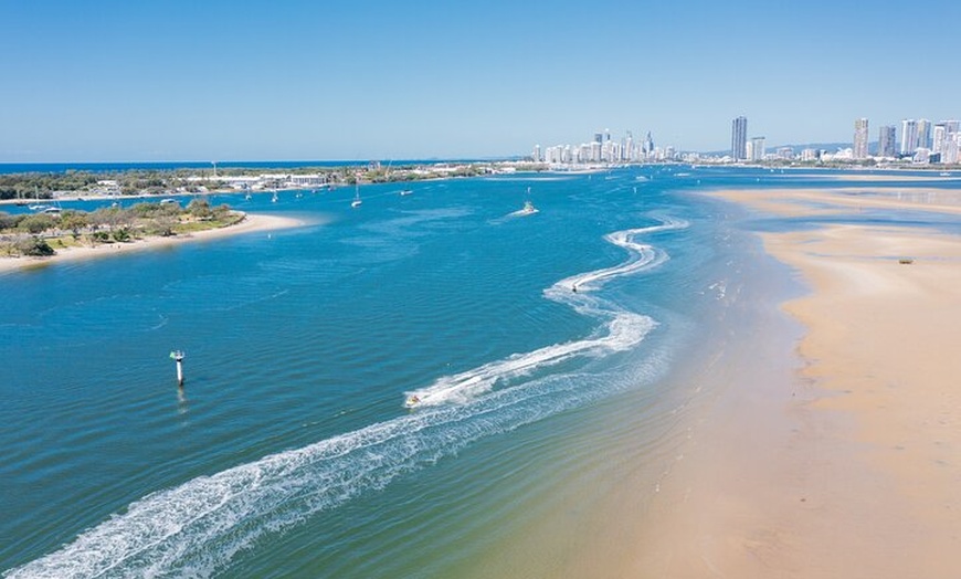 Image 5: 1.5 hr Jet Ski Safari tour to South Stradbroke Island!