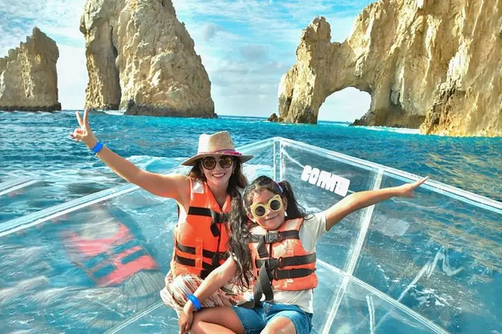 Cabo San Lucas Bay Glass Bottom Boat Tour - Primary Image