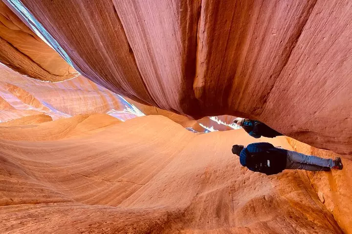 Guided Hike through Peek-a-Boo Slot Canyon (Small Group)