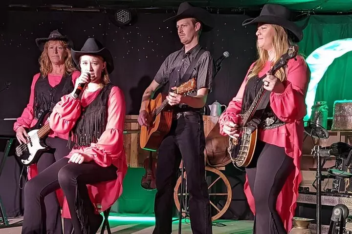 "Cue the Country" show & dinner at Firelight Barn in Henderson