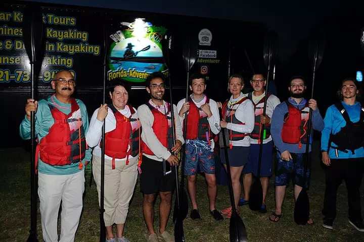 Florida Bioluminescence Clear Kayak tour/ Beacon 42 (Titusville)